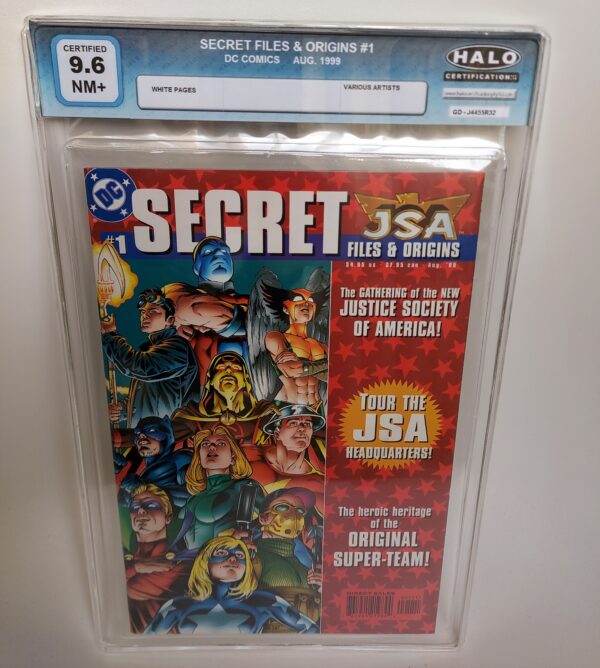JSA Secret Files #1 (1999) HALO 9.6