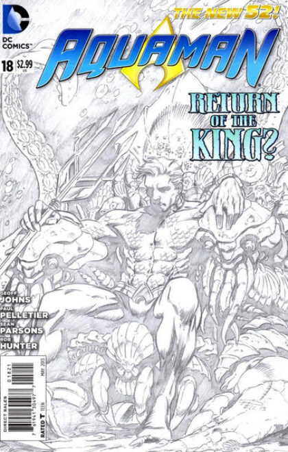 Aquaman (2011) #18 Variant Cover DC Comics