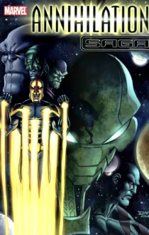 Annihilation Saga (2007) #1 Nova Thanos Marvel Comics