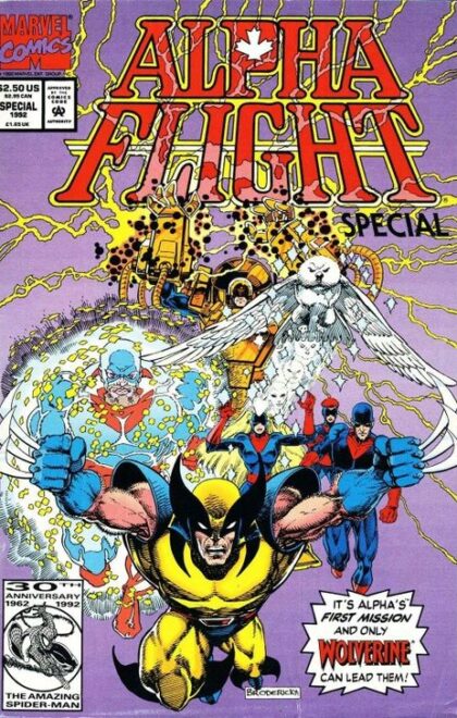 Alpha Flight Special (1992) #1 Wolverine Marvel Comics