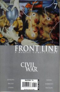 Civil War Front Line (2006) #7 paul jenkins marvel