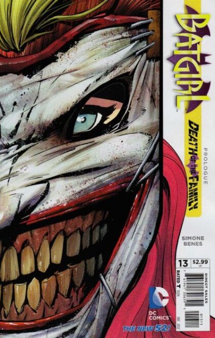Batgirl (2011) #13 Joker Death Family DC Comics