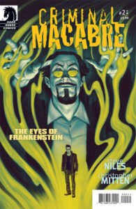 Criminal Macabre: Eyes of Frankenstein (2013) #2 dark horse comics