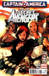 Captain America and the Secret Avengers (2011) #1 black widow agent 13 marvel