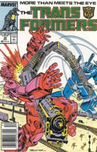 Transformers (1984) #35 Newsstand