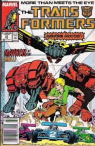 Transformers (1984) #37 Newsstand