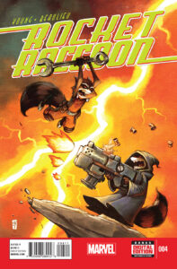 Rocket Raccoon #4 marvel comics