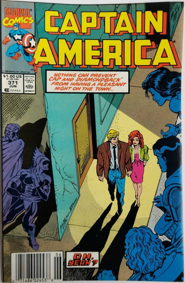 Captain America (1968) #371 caps night out marvel