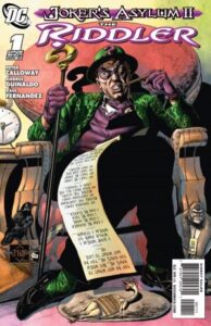 Joker's Asylum The Riddler (2010) #1