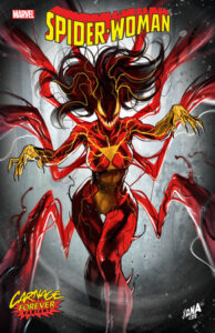 SPIDER-WOMAN 21 NAKAYAMA CARNAGE FOREVER VARIANT