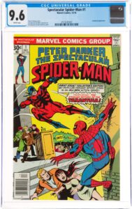Spectacular Spider-Man #1 (Marvel 1976) CGC