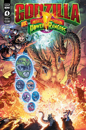 Godzilla Vs. The Mighty Morphin Power Rangers (2022) #4