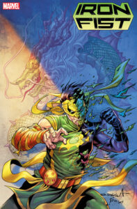 IRON FIST 4 DAVILA SKRULL VARIANT