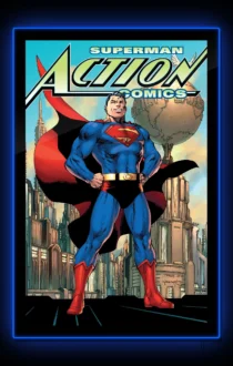 Action Comics #1000 LED POSTER