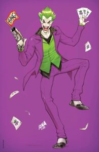 JOKER THE MAN WHO STOPPED LAUGHING foil