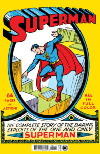 SUPERMAN #1 FACSIMILE EDITION