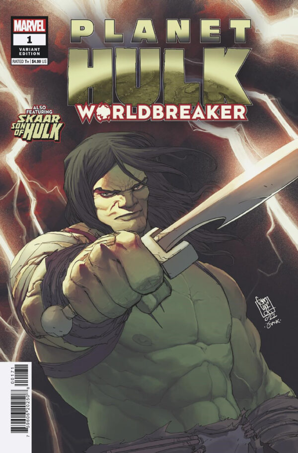 PLANET HULK: WORLDBREAKER #1 (SKAAR VARIANT)