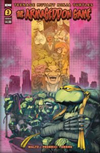 Teenage Mutant Ninja Turtles: The Armageddon Game #3 (CVR B)