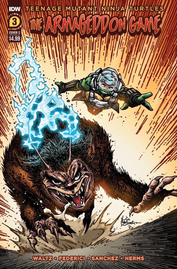 Teenage Mutant Ninja Turtles: The Armageddon Game #3 (Eastman Variant)