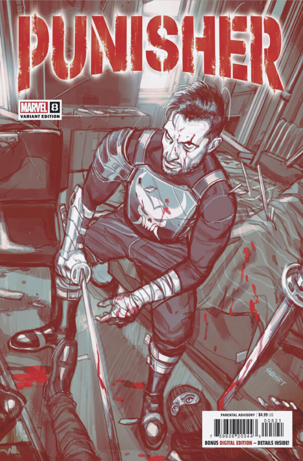 PUNISHER #8 (SWAY VARIANT)