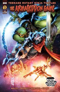 Teenage Mutant Ninja Turtles: The Armageddon Game #3 (LCSD VARIANT)