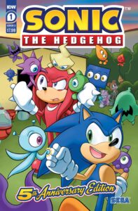 Sonic the Hedgehog: #1 (5th Anniversary Edition) (CVR D)