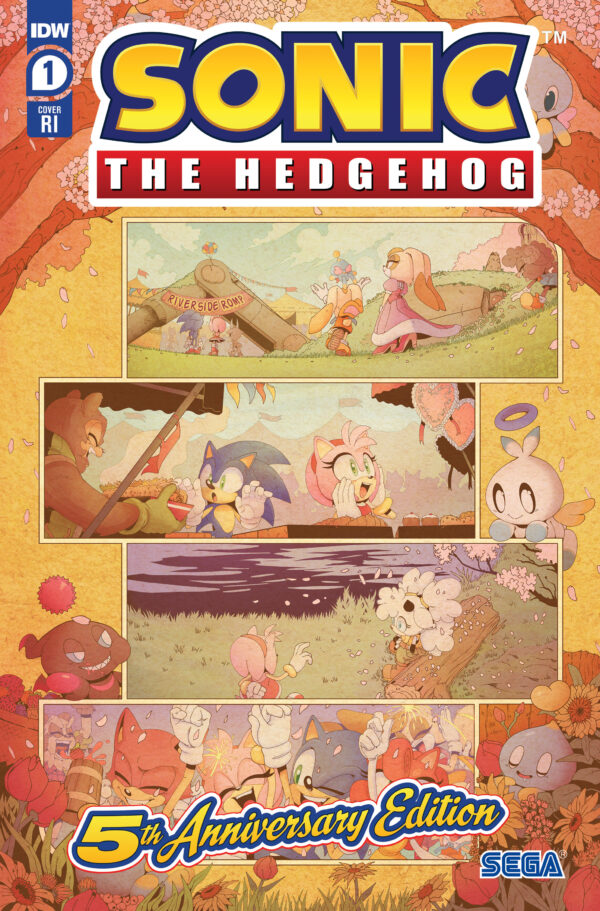 Sonic the Hedgehog #1 5th Anniversary Edition Variant RI (10) (Thomas)