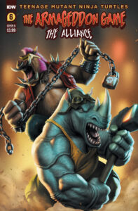 Teenage Mutant Ninja Turtles The Armageddon Game--The Alliance #6 Variant B (Soares)