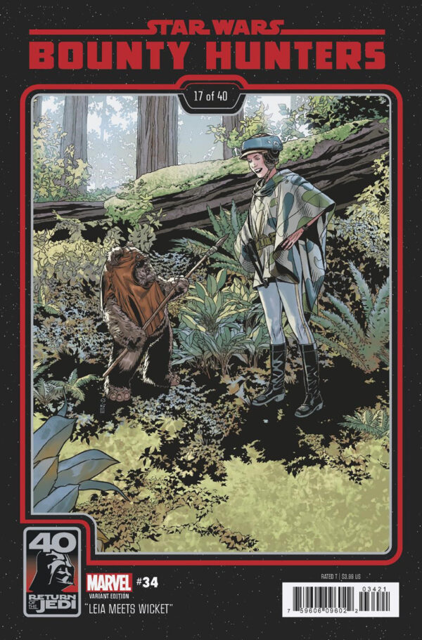 STAR WARS: BOUNTY HUNTERS #34 (ROTJ 40TH ANNIVERSARY VARIANT)