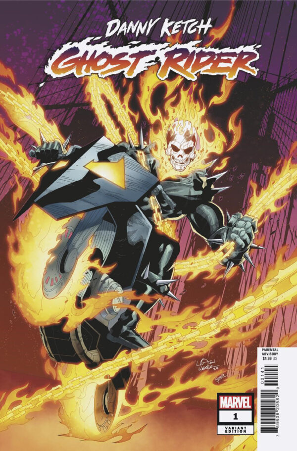 DANNY KETCH: GHOST RIDER #1 (LOGAN LUBERA VARIANT)