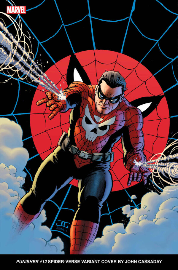 PUNISHER 12 JOHN CASSADAY SPIDER-VERSE VARIANT