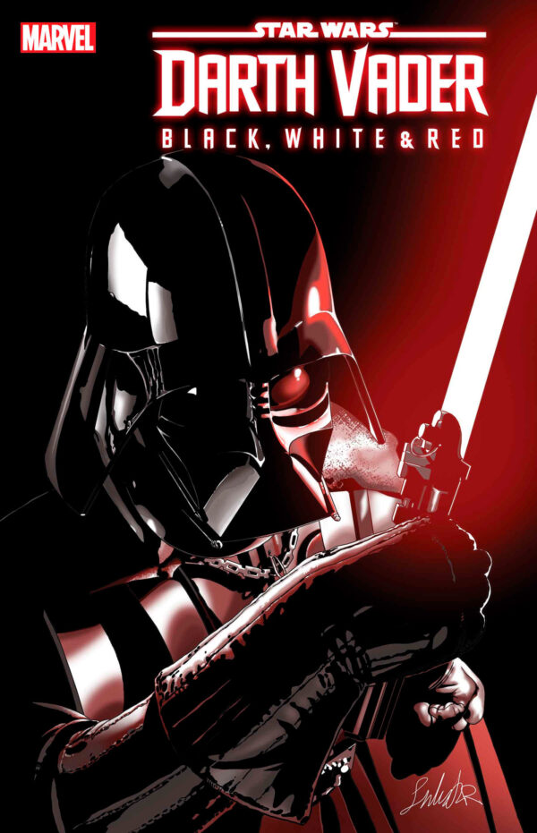 STAR WARS DARTH VADER - BLACK, WHITE & RED 2 SALVADOR LAROCCA VARIANT