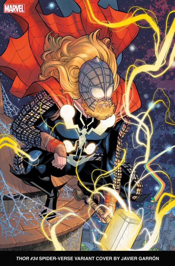 THOR 34 JAVIER GARRON SPIDER-VERSE VARIANT