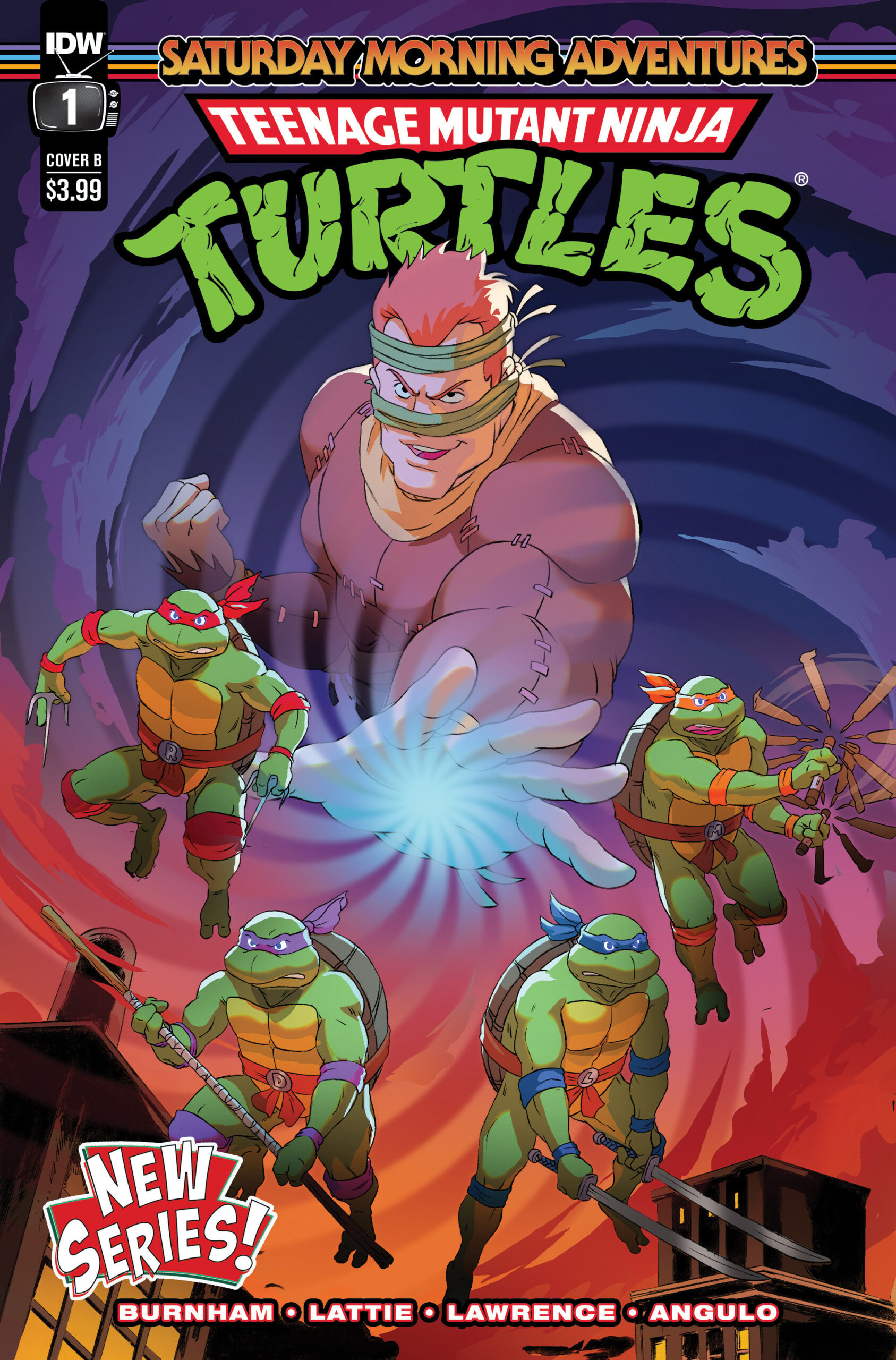 TMNT: Saturday Morning Adventures (2023) #1 (CVR B)