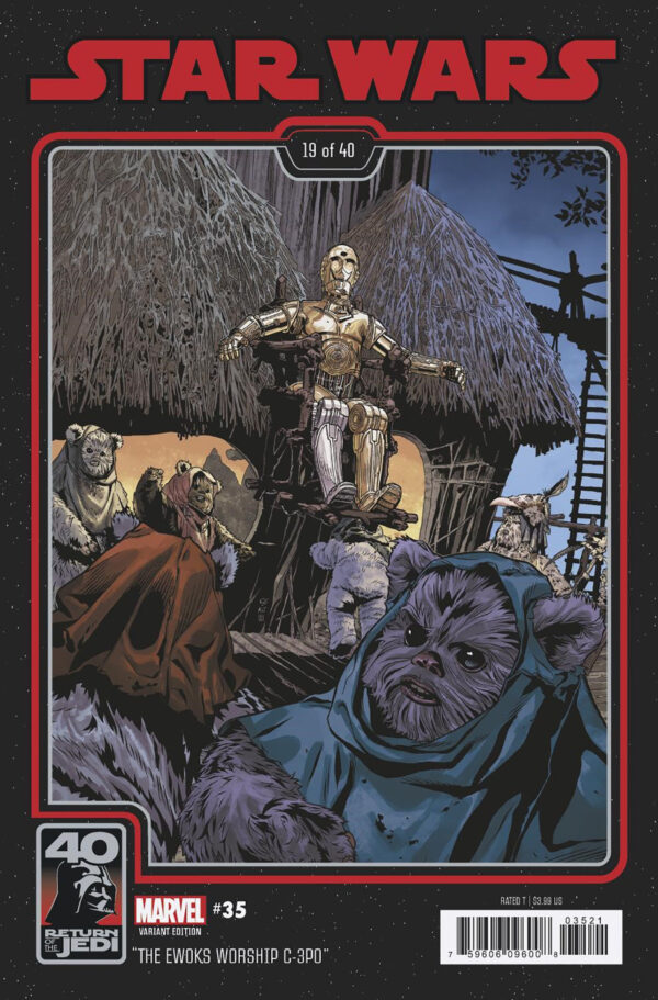 STAR WARS #35 (ROTJ 40TH ANNIVERSARY VARIANT)