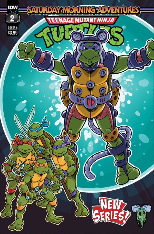 Teenage Mutant Ninja Turtles Saturday Morning Adventures (2023-) #2 Cover A (Lattie)