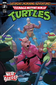 Teenage Mutant Ninja Turtles Saturday Morning Adventures (2023-) #2 Variant B (Schoening)