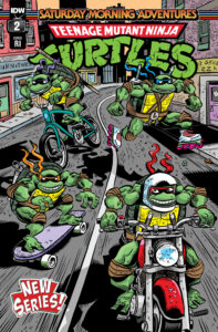 Teenage Mutant Ninja Turtles Saturday Morning Adventures (2023-) #2 Variant RI (10) (Lawson)
