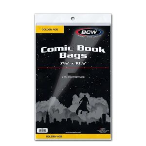 BCW GOLDEN COMIC BAGS