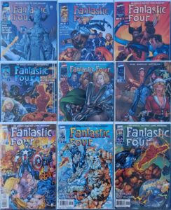 Fantastic Four (1996) #1-9 Bundle