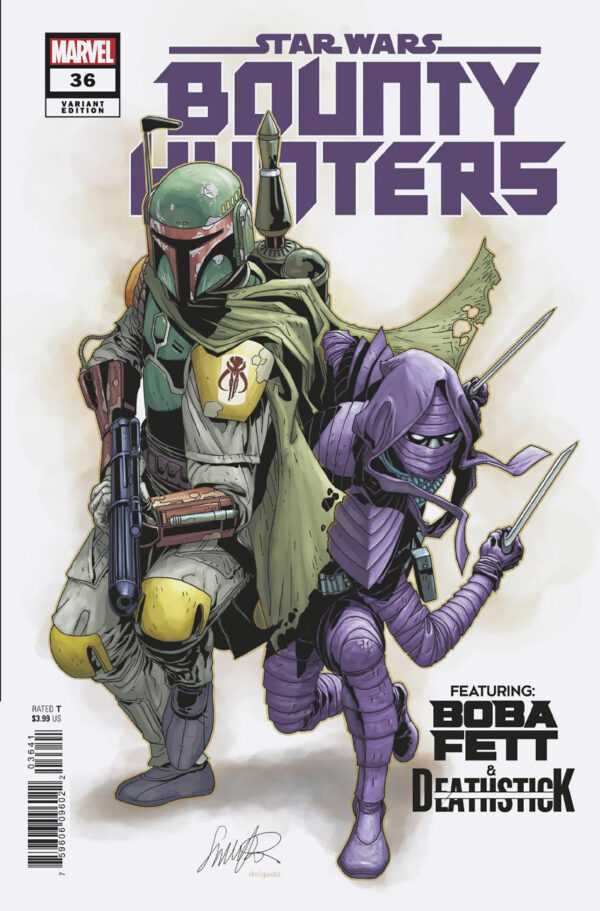 STAR WARS: BOUNTY HUNTERS #36 (BOBA FETT & DEATH STICK VARIANT)