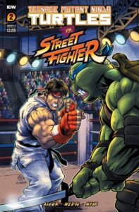 Teenage Mutant Ninja Turtles Vs Street Fighter #2