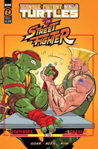 Teenage Mutant Ninja Turtles Vs Street Fighter #2 (CVR C)