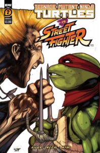 Teenage Mutant Ninja Turtles Vs Street Fighter #2 (CVR B)