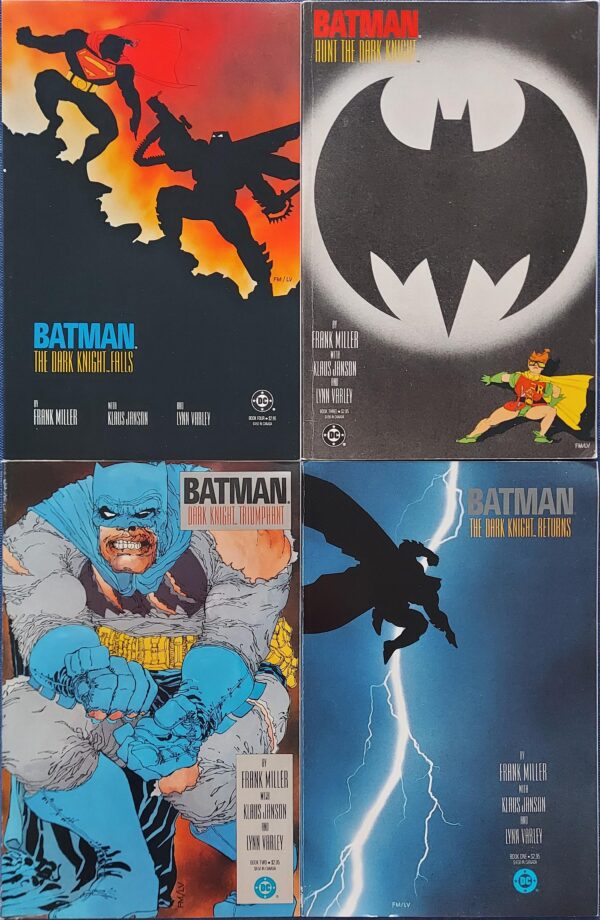 Batman The Dark Knight Returns (1986) #1-4 Complete Set