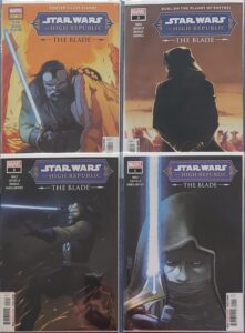 STAR WARS: THE HIGH REPUBLIC - THE BLADE (2022) #1-4 Complete Set