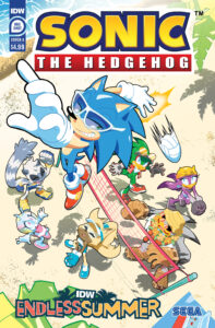 IDW Endless Summer—Sonic the Hedgehog Cover A (Yardley)