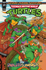 IDW Endless Summer—Teenage Mutant Ninja Turtles: Saturday Morning Adventures Cover A (Tango)