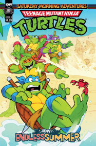 IDW Endless Summer--Teenage Mutant Ninja Turtles: Saturday Morning Adventures (Lawrence Connected Cover)