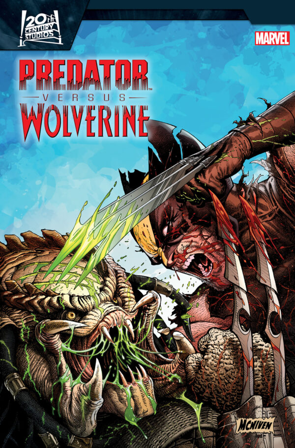 PREDATOR VS WOLVERINE #1 (STEVE MCNIVEN VARIANT)